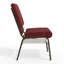 Chaise d'église en tissu 18,5 po Htwe