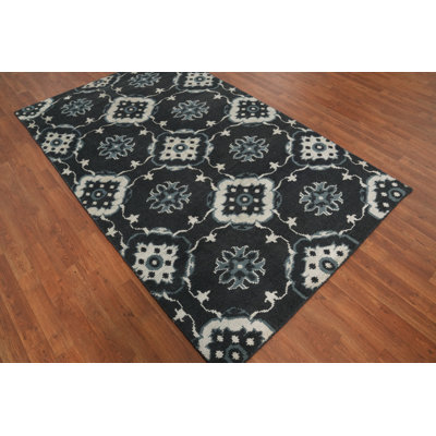Modern Tribal Oriental Area Rug 5x8