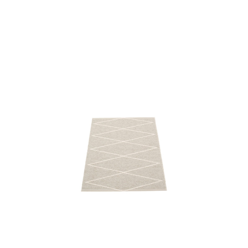 Tapis d'intérieur / extérieur à tissage plat, Rectangle 2 pi 3 po x 3 pi 3 po, Beige