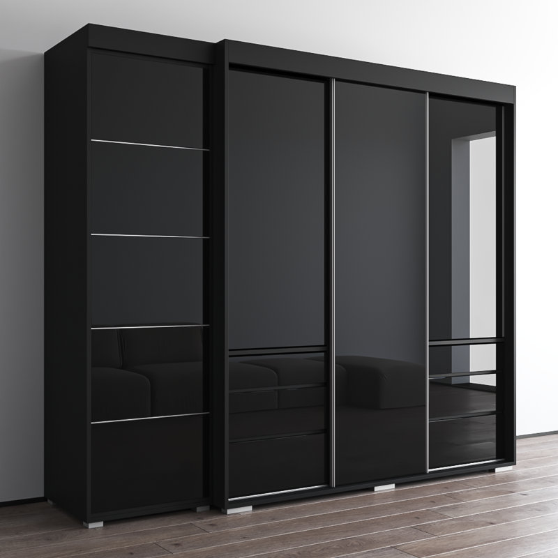 Armoire Marlize, Noir