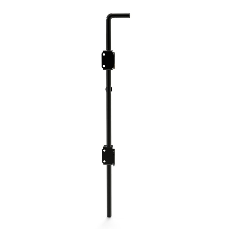 Black Heavy Duty Stainless Steel Gate Drop Rod