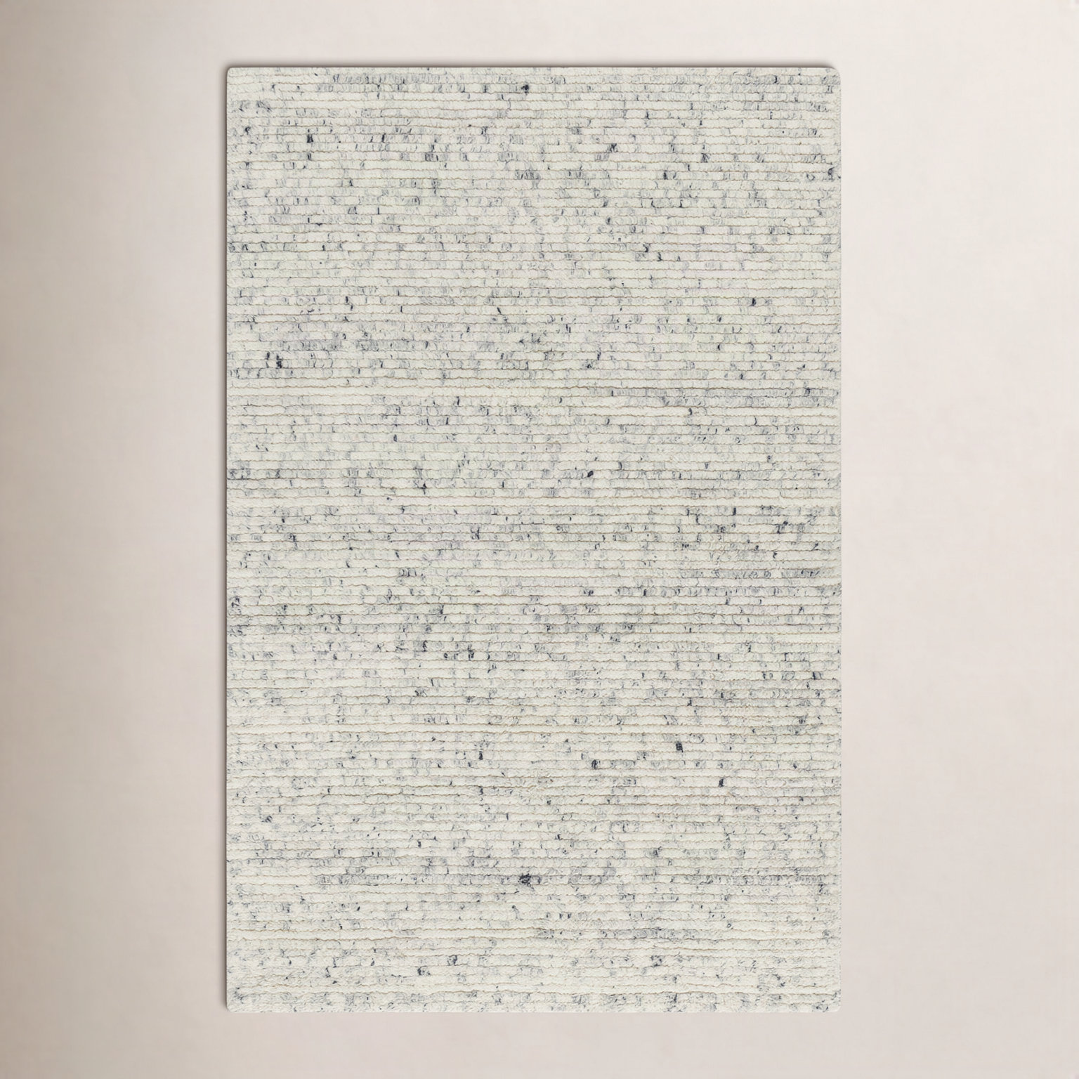 Morell Hand-Loomed Ash Wool Rug, Rectangle 2' x 3'