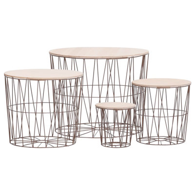 Andam 4 Piece Coffee Table Set