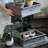 Rustic Wood and Metal Garden Tray Planter-1235301191