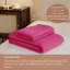 Ultra Soft 3-Piece Dyed Duvet Cover Set With Pillowcases-115637595-115637598