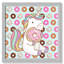 Adhésif décoratif beigne licorne-47848819-47848803