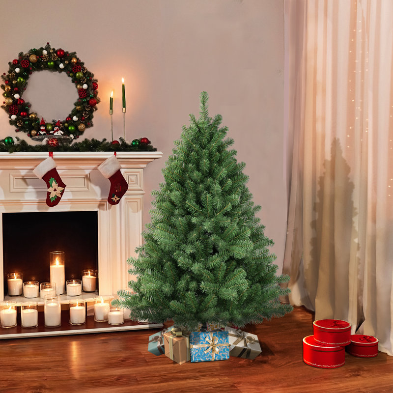 4.5' H Green Spruce Christmas Tree