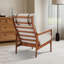 25.6" W Upholstered High Back Accent Armchair-1947086564