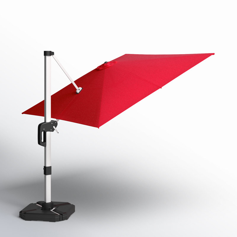 Parasol carré en porte-à-faux 10 pi x 120 po Fashage, Insecte
