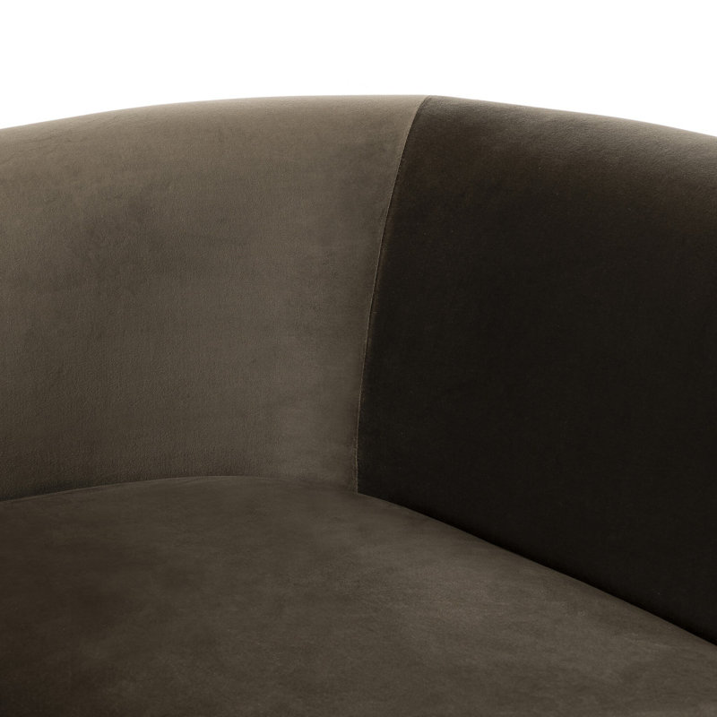 Hartley 95" Sofa, Surrey Olive Velvet