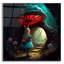«Alice Back Pack» par The Golden Valley, art mural en verre acrylique-2054984314