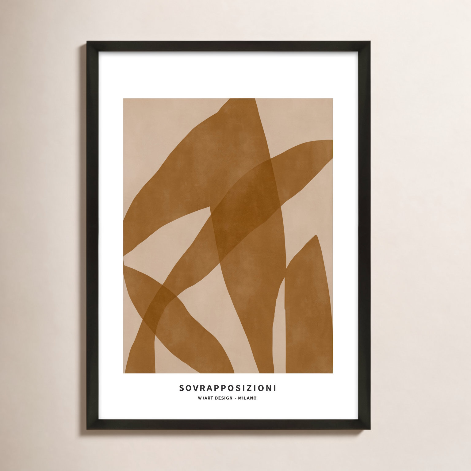 Zabini "Marine Flora 4" Print, Black, 25" H x 17.5" W x 1.25" D