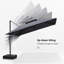 Hanselka 3.7m Square Cantilever Parasol With Base-972487772