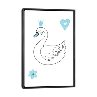 Little Ballerina Swan - impression d'art graphique