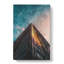 Moon Above The Architecture - Wrapped Canvas-56658333