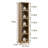 5 Tiers 70" Narrow Bookcase, Cabinet Floor Standing Bookshelf-76602209