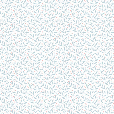 Dotty Vine - Stone 10m Wallpaper