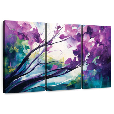 Fleurs mauves Avery