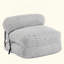 Fauteuil à billes d'intérieur pliable