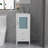16.3'' Single Bathroom Vanity with Ceramic Top-617113648