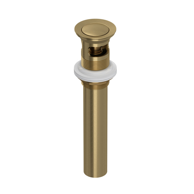 Rohl Push Drain with Overflow