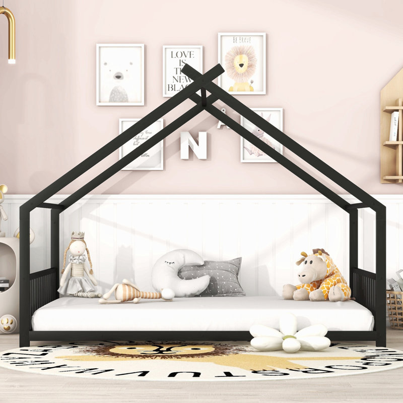 Lit double en métal, Black
