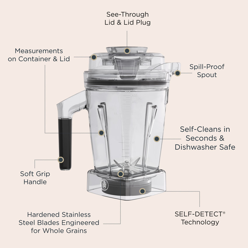Vitamix ® Ascent™ 48 oz. Dry Container