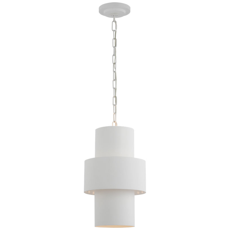 Chalmette 1 - Light Pendant, Plaster White, Plaster White