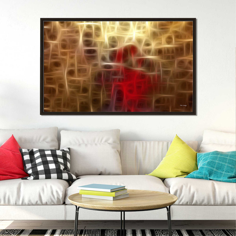 «Peace I Let With You. John 14:27 ', reproduction d'impression sur toile encadrée, H 21,5 po x l 27,5 po x P 0,75 po