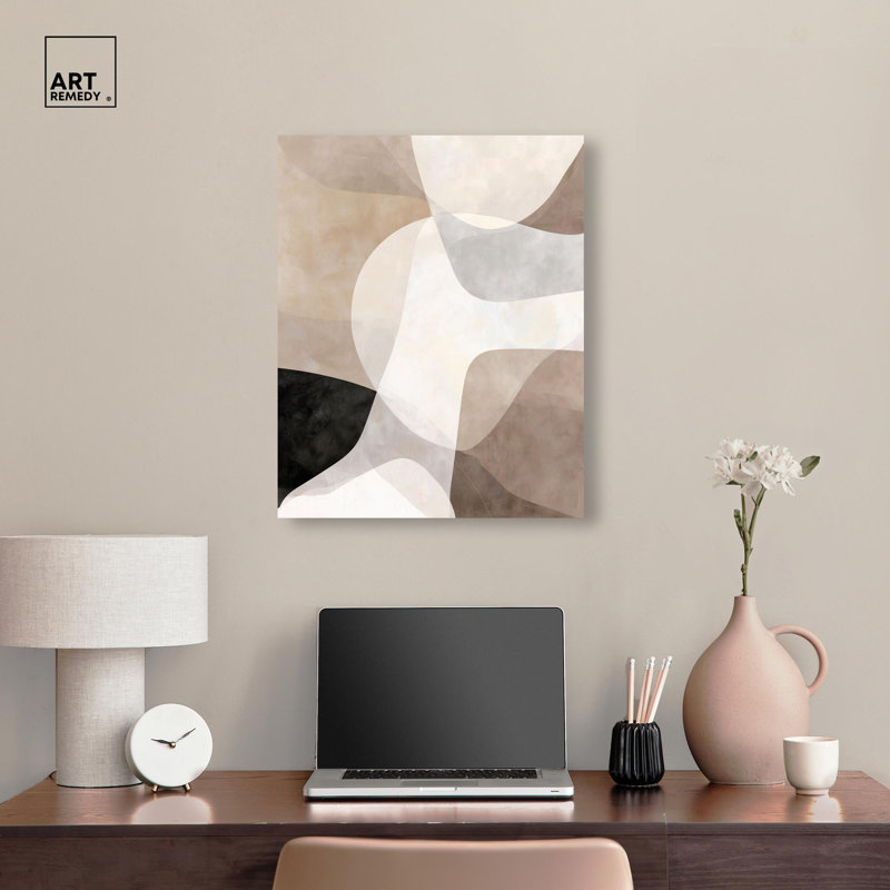 "Earthy Overlays IV", reproduction d'art sur toile par Art Remedy, 20 x 24, H 24 po x l 20 po, Gallery Wrapped