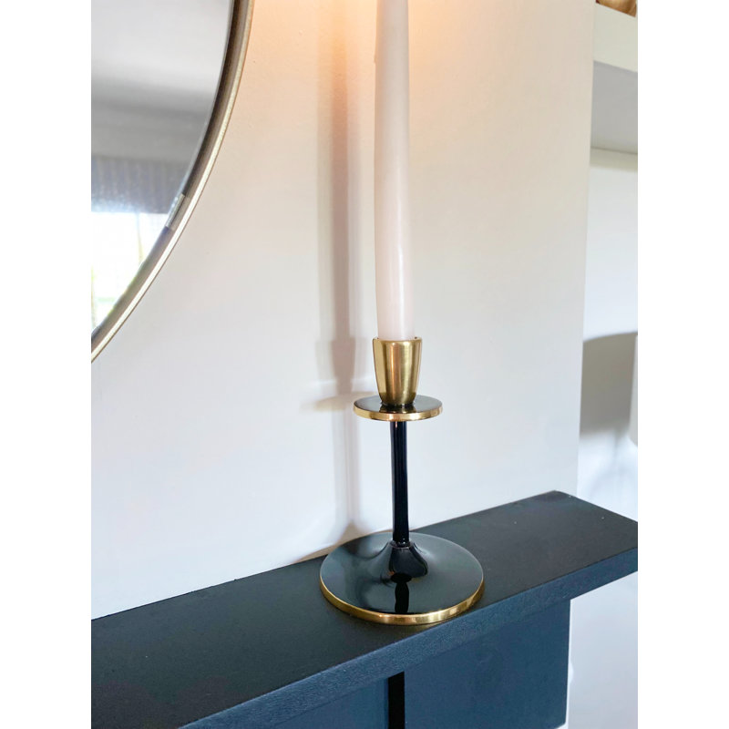 Metal Tabletop Tealight Holder, 15.5cm H x 10cm W x 10cm D