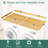 27.5" X 54" Laundry Countertop For Washer & Dryer - Modern Organization Shelf With Anti-Slip Base & Protective Edge-115289103
