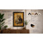 Golden Leopard Rustic - Framed Print-1089834454-1089834456