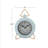 Analog Metal Mechanical Tabletop Clock-232354273
