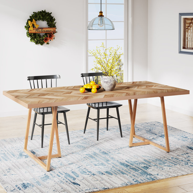 Leesen 70.9'' Rectangular  Dining Table for 6