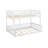 Full XL Over Queen Bunk Bed With Ladder