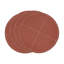 Calliope 100% Polyurethane No Pattern Round Placemat-95443057