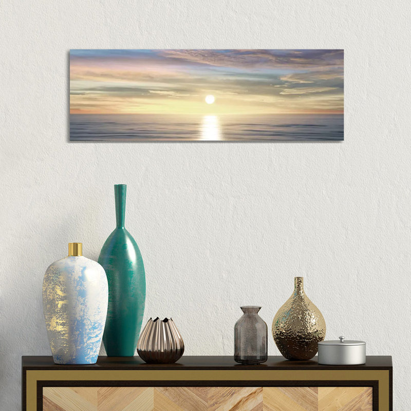 Sunlit Horizon Iii by Maggie Olsen - Wrapped Canvas Panoramic Print, No Frame, 66.04 cm H x 45.72 cm W x 3.175 cm D