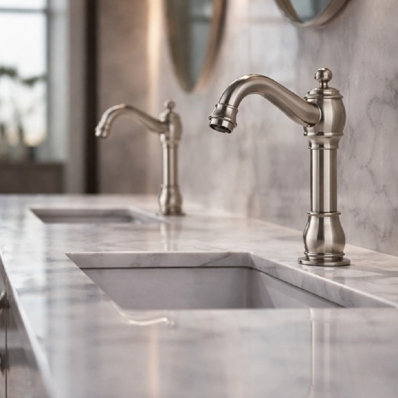 Fontana Chrome Commercial Touchless Faucet