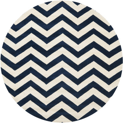 Chatham Hand Tufted Wool Chevron Rug