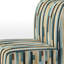 Fauteuil de chambre Serene Green Stripes