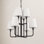 Tindra 8 - Light Metal Dimmable Chandelier