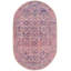 Tapis transitionnel Amilio bleu marine / mauve-1591787087