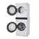 LG Single Unit Front Load WashTower with Center Control 4.5 cu. ft. Washer and 7.4 cu. ft. Electric Dryer