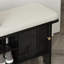 Banc de rangement en acrylique