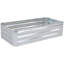 Lit de jardin surélevé rectangulaire en acier galvanisé Ippolito - argent - 48 po x 24 po x 11,75 po-1184900158-1188611266-1188451416