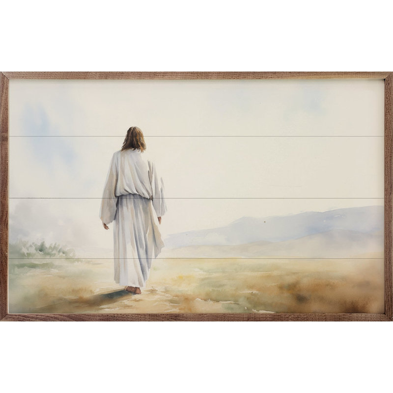 Walk of Faith par Petals Prints Design, H 24 po x l 36 po