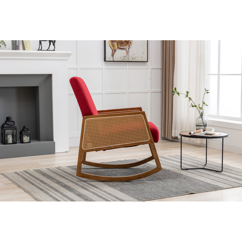 Chaise berçante Janise, Red
