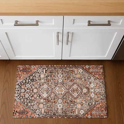 Tapis aztèque lavable à la machine de qualité supérieure AMF1834 Ashington