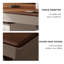 Bureau rectangulaire en bois massif brun noisette-1889806579-1889806589